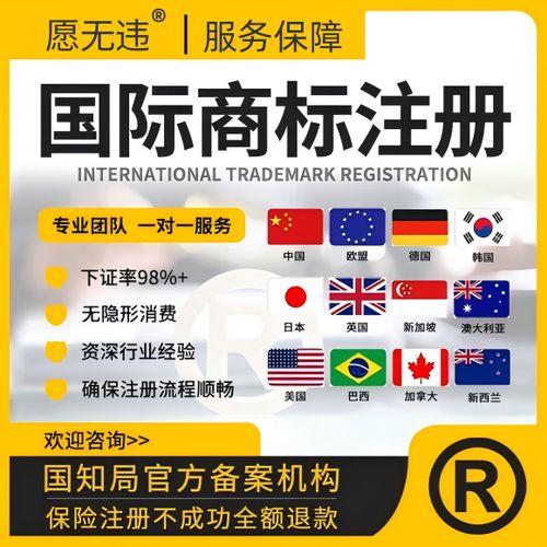 亚马逊美国商标注册转让日本韩国德国欧盟国际专利r品牌出售购买